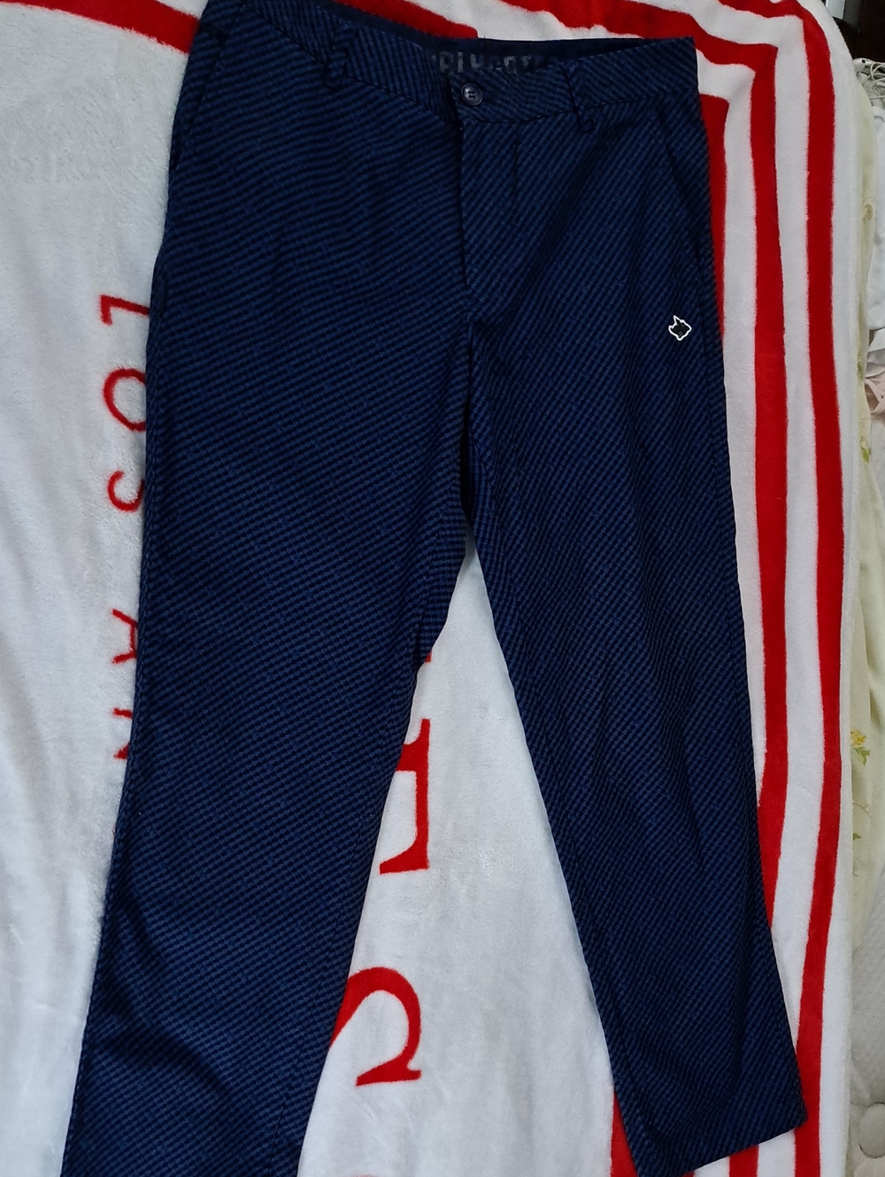 Pearly GATES Womens's Navy Pants - Classic Tailored Fit Japanese Designer